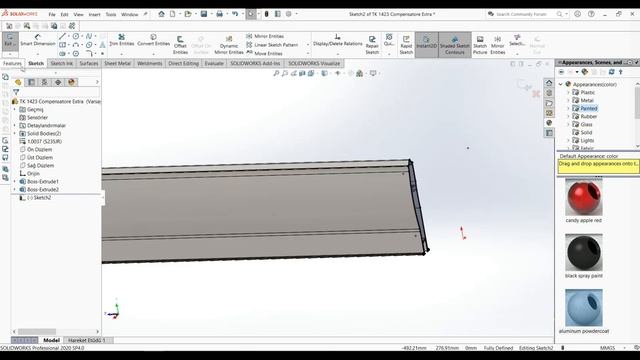 Convert a 2D DWG to SolidWorks 3D Model / Dxf İmport settings смотреть онлайн