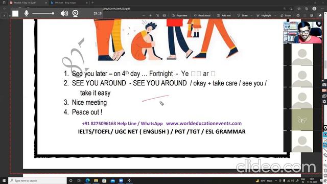 Day - 02 : Teaching Advanced English online | DADA | ESL teacher I International I смотреть онлайн