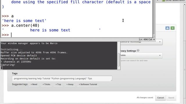 python 3.2 str.center confusion, the help text says one thing but performance is not same смотреть онлайн