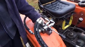 Дополнительная гидравлика на китайский минитрактор Xingtai (Cинтай) XT-180