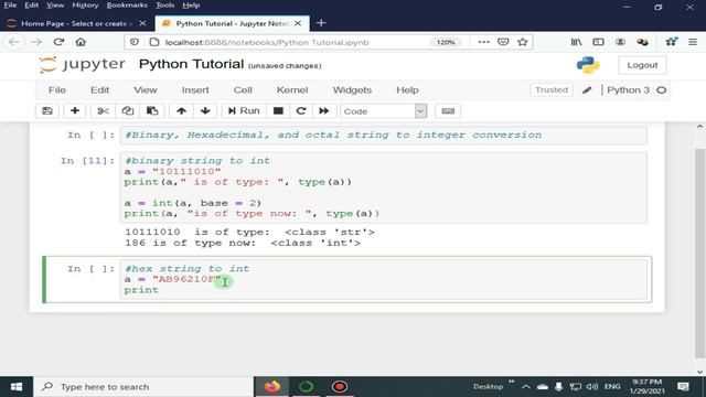Convert Binary Hexadecimal & Octal String To Integer | Python 4 You | Lecture 175 смотреть онлайн