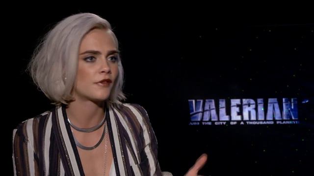 Valerian and the City of a Thousand Planets Interview Cara Delevingne 2 смотреть онлайн