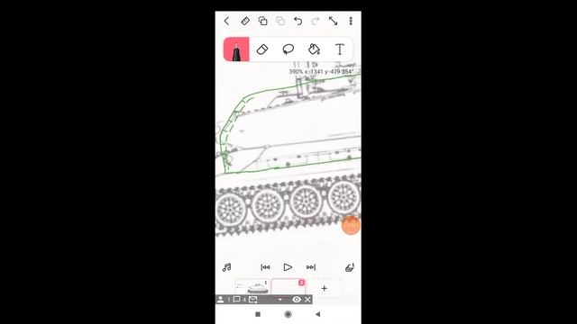 Стрим AMypcKuū Tuгp. рисуем Щуку Перерисоиваем с чертежа  Обект 260.