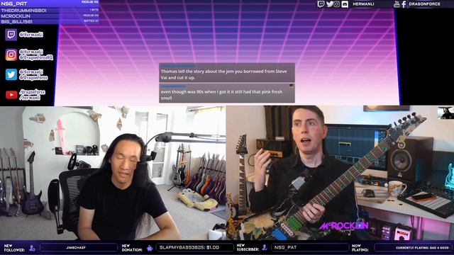 Herman Li Shred Talk: How Steve Vai Destroyed The Ibanez JEM Guitar for Revenge on McRocklin смотреть онлайн