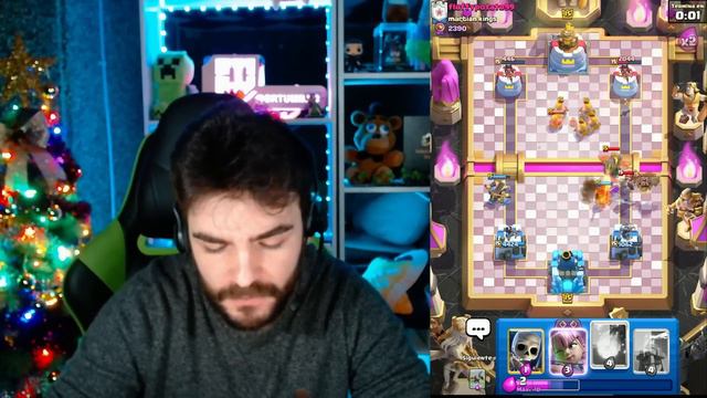 SI PIERDO EN CLASH ROYALE ME AFEITO LA BARBA 😳 смотреть онлайн