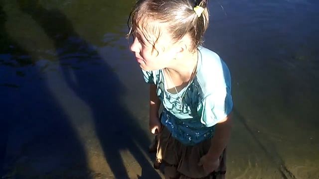 Рысёнок искупался в пруду ( часть 1) смотреть онлайн