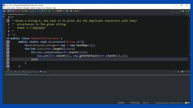 JAVA Programming Tutorial | Find Duplicate Characters in a String |Be Practical Training institute смотреть онлайн