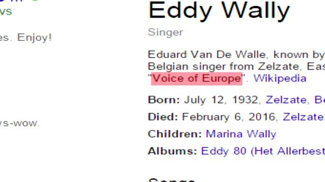 In Memeoriam - RIP Eddy Wally смотреть онлайн