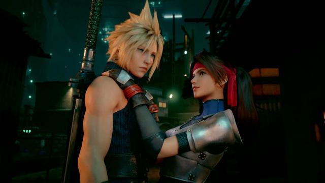 Final Fantasy 7 remake cloud says yes to Jessie смотреть онлайн