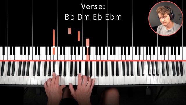 Until I Found You - Stephen Sanchez - PIANO TUTORIAL (accompaniment with chords) смотреть онлайн