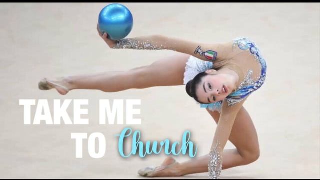 Take me to church music for Rhythmic gymnastics | rg music 1.30 смотреть онлайн