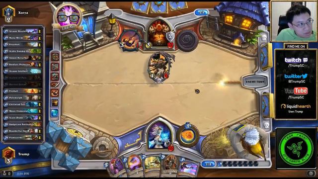 Hearthstone F2P ladder climb on EU #20 Fatigue war смотреть онлайн
