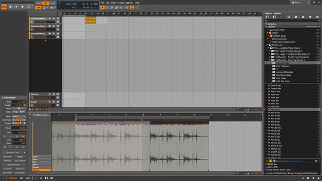 Bitwig Studio | Редактор Деталей Аудио. Обзор Панели 6.1 смотреть онлайн