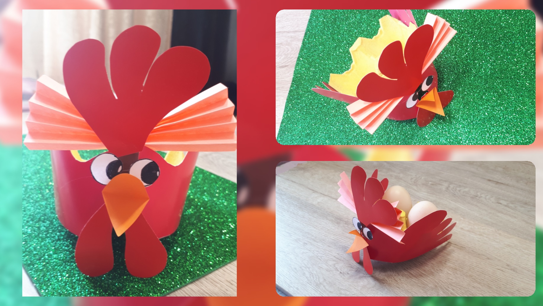 Пасхальная поделка своими руками из яичного лотка.mp4 смотреть онлайн