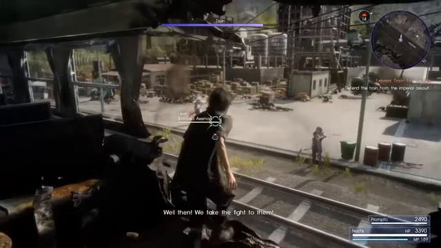 Final Fantasy XV PS4 - Express train for trouble смотреть онлайн