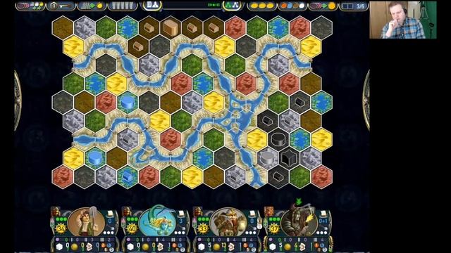 Terra Mystica - Alchemists Playthrough смотреть онлайн