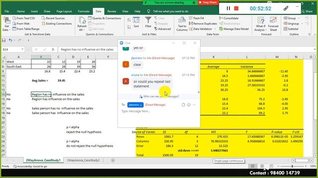 Two Way Anova with and Without Replicatin смотреть онлайн