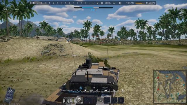 ⚡️ Французский Поцелуй, карта Джунгли, Leclerk 2, War Thunder, GRAND_578_UA,