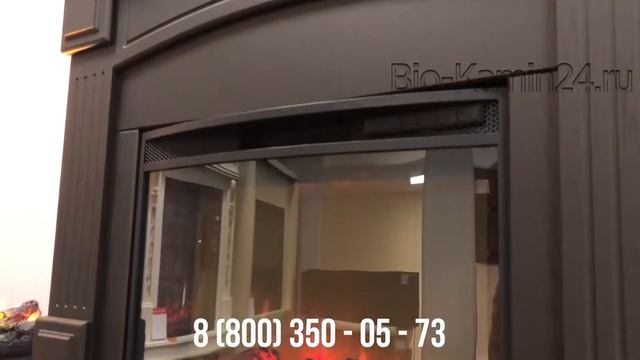 Электрокамин Carolina 25,5/24 DN с очагом Evrika 25,5 LED RealFlame смотреть онлайн