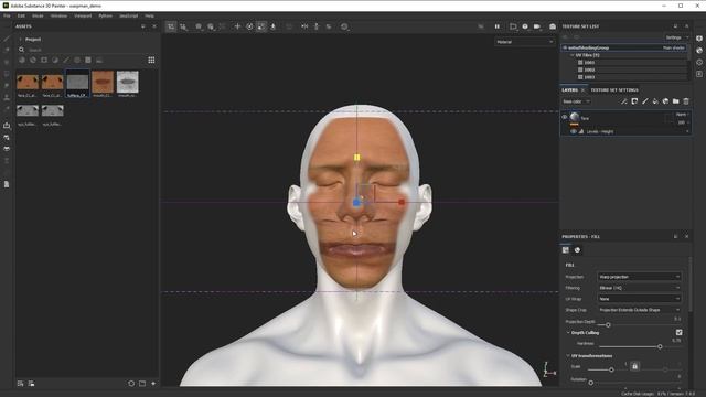 Warp Projection in Substance 3D Painter смотреть онлайн