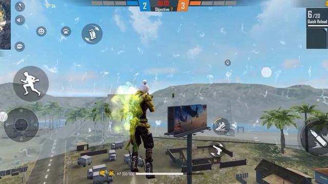 Free Fire Crazy mode Flying AWM GamePlay with 500HP in Free Fire Clash Squad ! FS Gamer Video #21 смотреть онлайн