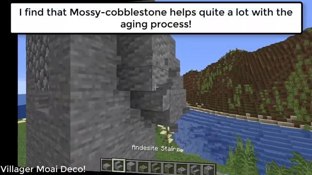 Minecraft | How to build Moai (Easter Island Heads)! смотреть онлайн