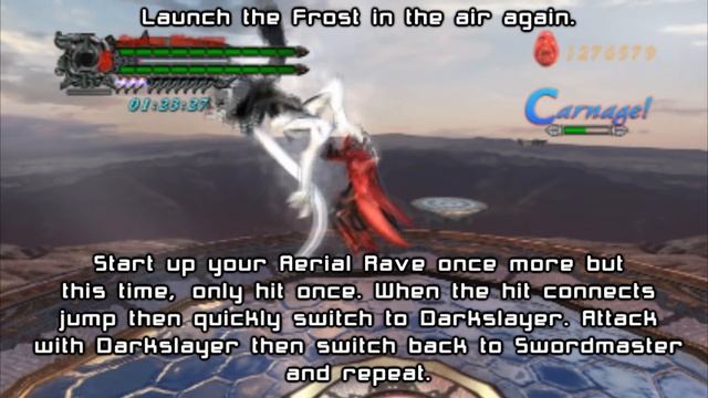 DMC4 - Dante Advanced Combat Tutorial Part 1 смотреть онлайн