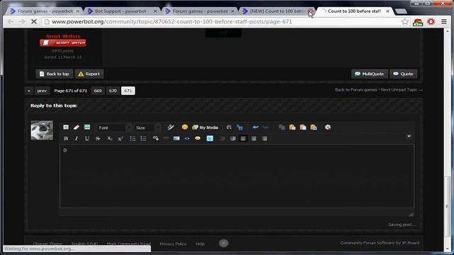 [How To powerbot] How to boost your post count смотреть онлайн