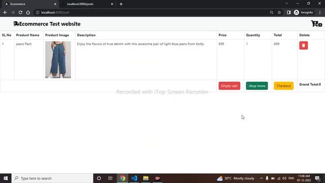 Ecommerce Website using Angular by JSON server [ PART 3 ] смотреть онлайн