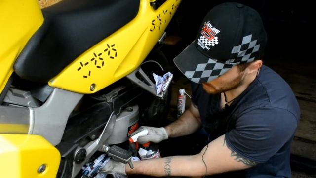 Смазка цепи мотоцикла. смотреть онлайн