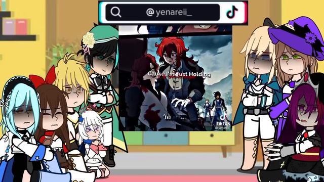 ||Mondstadt Reacts To Kaeya|| Genshin Impact || GC || Kaeya Angst|| 2/2 ||