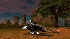 School of Dragons. Драконий обзор. Ночная Фурия - Беззубик.