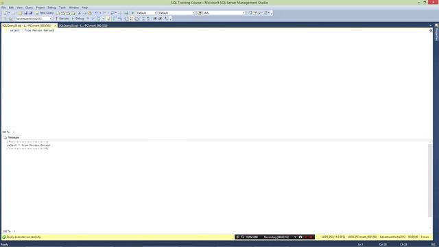 Module 1 SQL Server Introduction 11 Management Studio Part 4 Bits and bobs смотреть онлайн