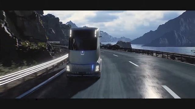 2024 Geely's HOMTRUCK electric semi for global market in 2024 смотреть онлайн