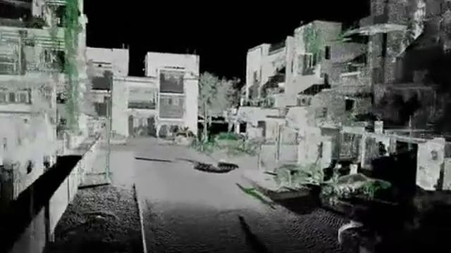 Laser scanner (Riegl VZ1000 ) in India - Point Cloud Animation of Gated Community смотреть онлайн