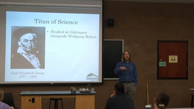 Non-Euclidean Geometry & the Shape of Space - Tony Weathers - May 2, 2013 смотреть онлайн