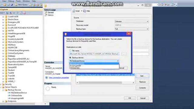 How we Restore and backup database. смотреть онлайн
