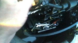 #Диагностика лодочного мотора, пробита прокладка ГБЦ, #Mikatsu Yamaha, #Hangkai, Seapro, Hdx, Parsu