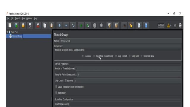 JMeter Thread Group смотреть онлайн