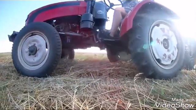 Мини Пресс подборщик 9YK0850 - Минитрактор Wei Fang 240 (Часть 3) [EKEN H9R] смотреть онлайн