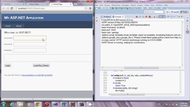 Call web services OpenERP by ASP.NET with protocol XMLRPC смотреть онлайн