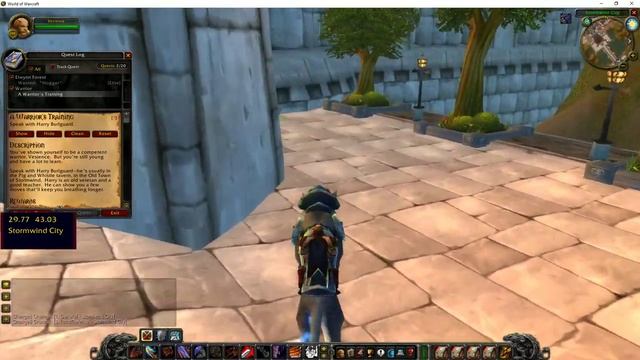 A Warrior's Training WoW Classic Quest смотреть онлайн