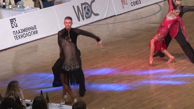 Павинский Никита - Теплицкая Полина, 1/4, Paso Doble смотреть онлайн