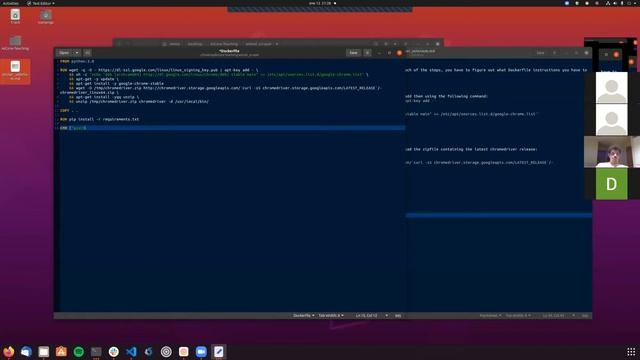 Containerizing your Selenium application with Docker | 13/01/2022 смотреть онлайн