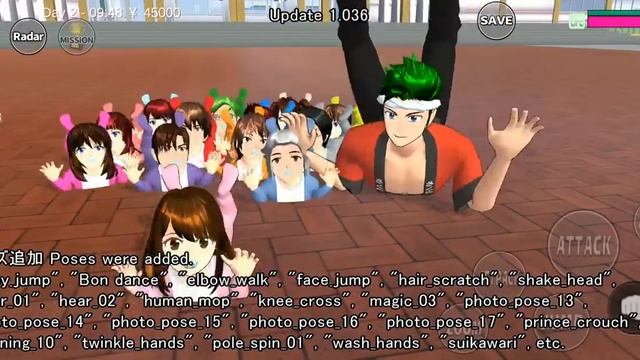 Update:Ver 1.036 SAKURA School Simulator смотреть онлайн