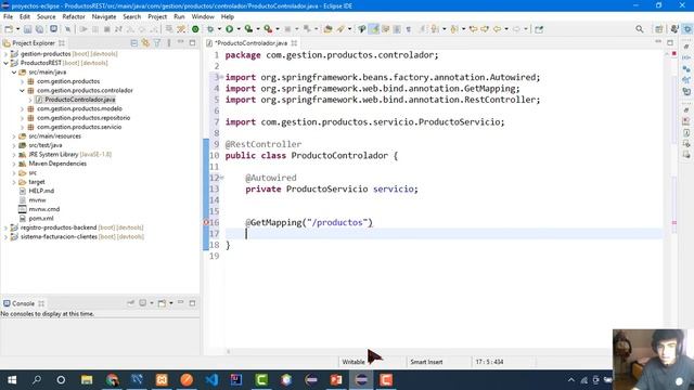 Desarrollo de una API de servicios web RESTful para operaciones CRUD con MySQL en Spring Boot смотреть онлайн