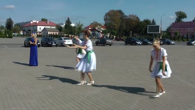 Добруш. Флешмоб «ЗА БЕЛАРУСЬ» смотреть онлайн