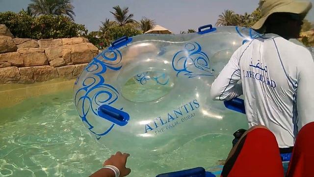Waterslides At  Aquaventure Waterpark Dubai | Atlantis The Palm | BenwizVlogs