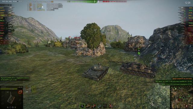World of tanks Объект 140 нагибает! Царь горы смотреть онлайн