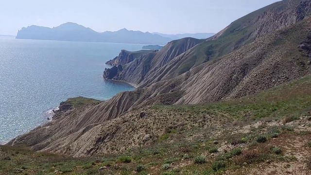 Вокруг Черного моря пешком по берегу/Крым/ ФЕОДОСИЯ - КОКТЕБЕЛЬ #2-я часть смотреть онлайн
